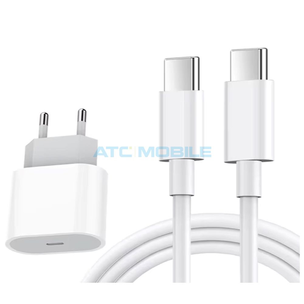 Napájecí adaptér pro Apple, USB-C, 35 W + USB-C / USB-C kabel 1 m – OEM (1:1 originální) Napájecí adaptér pro Apple, USB-C, 35 W + USB-C / USB-C kabel 1 m – OEM (1:1 originální)