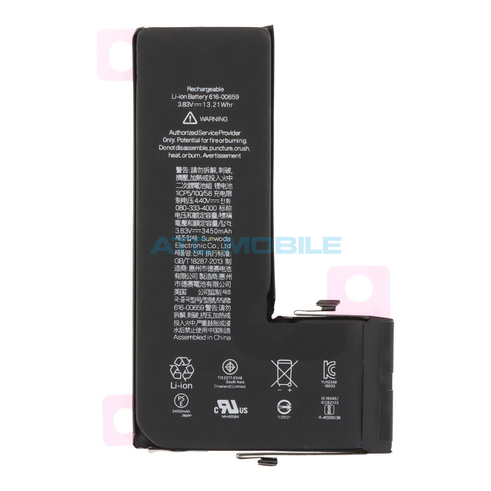 Baterie iPhone 11 Pro High Capacity s logem OEM + lepení Baterie iPhone 11 Pro High Capacity s logem OEM + lepení