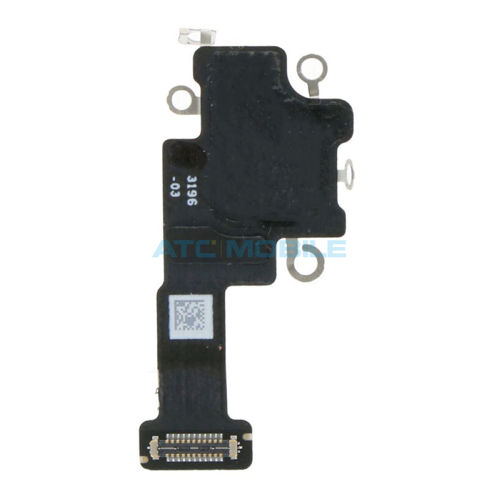 IPH13-FLEXWIFIO iPhone 13 zadní kryt (sklo) zelený s logem (Premium) - Big Hole