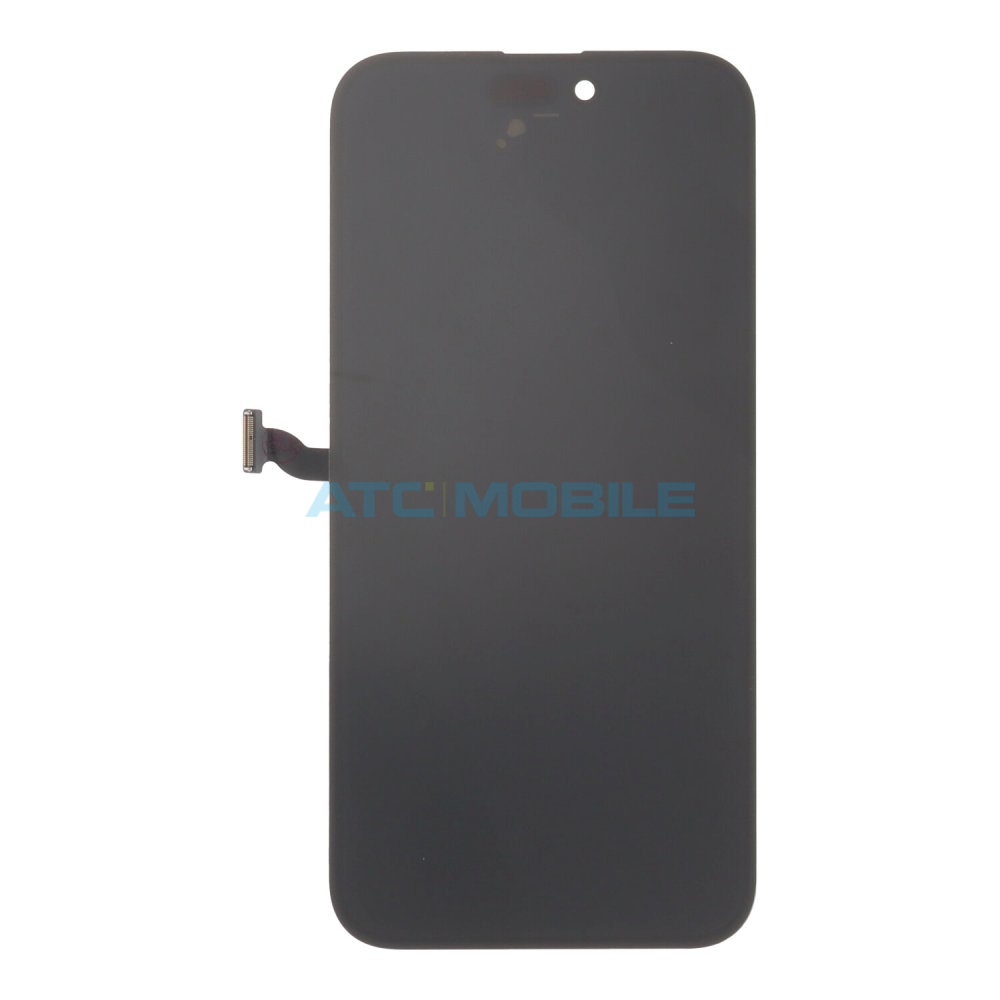 IPH14PM-LCDOEM iPhone 14 Pro Max zadní kryt (sklo) zlatý s logem (OEM) - Big Hole
