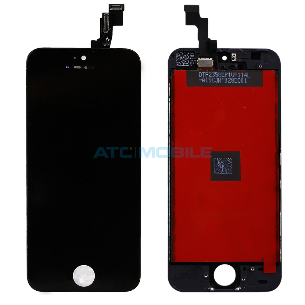 iPhone 5S, SE LCD + dotyk černý (OEM) iPhone 5S, SE LCD + dotyk černý (OEM)