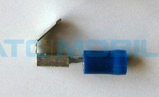 Rozvaděč plochý červený 6,4 x 0,8 mm - izolovaný Rozvaděč plochý červený 6,4 x 0,8 mm - izolovaný