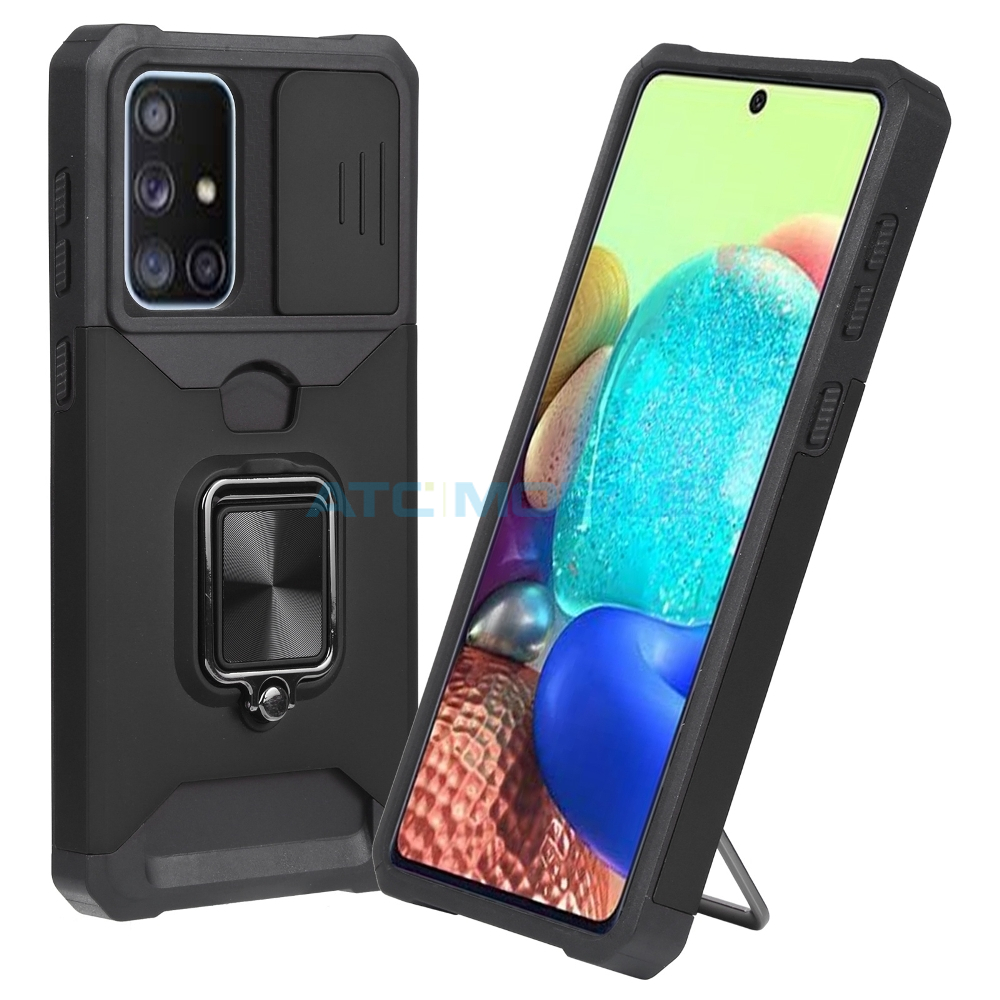 ATC-BCKSPCS-SGA336BK1 Pouzdro Shield4U Samsung Galaxy A33 5G (SM-A336) otevírací modré