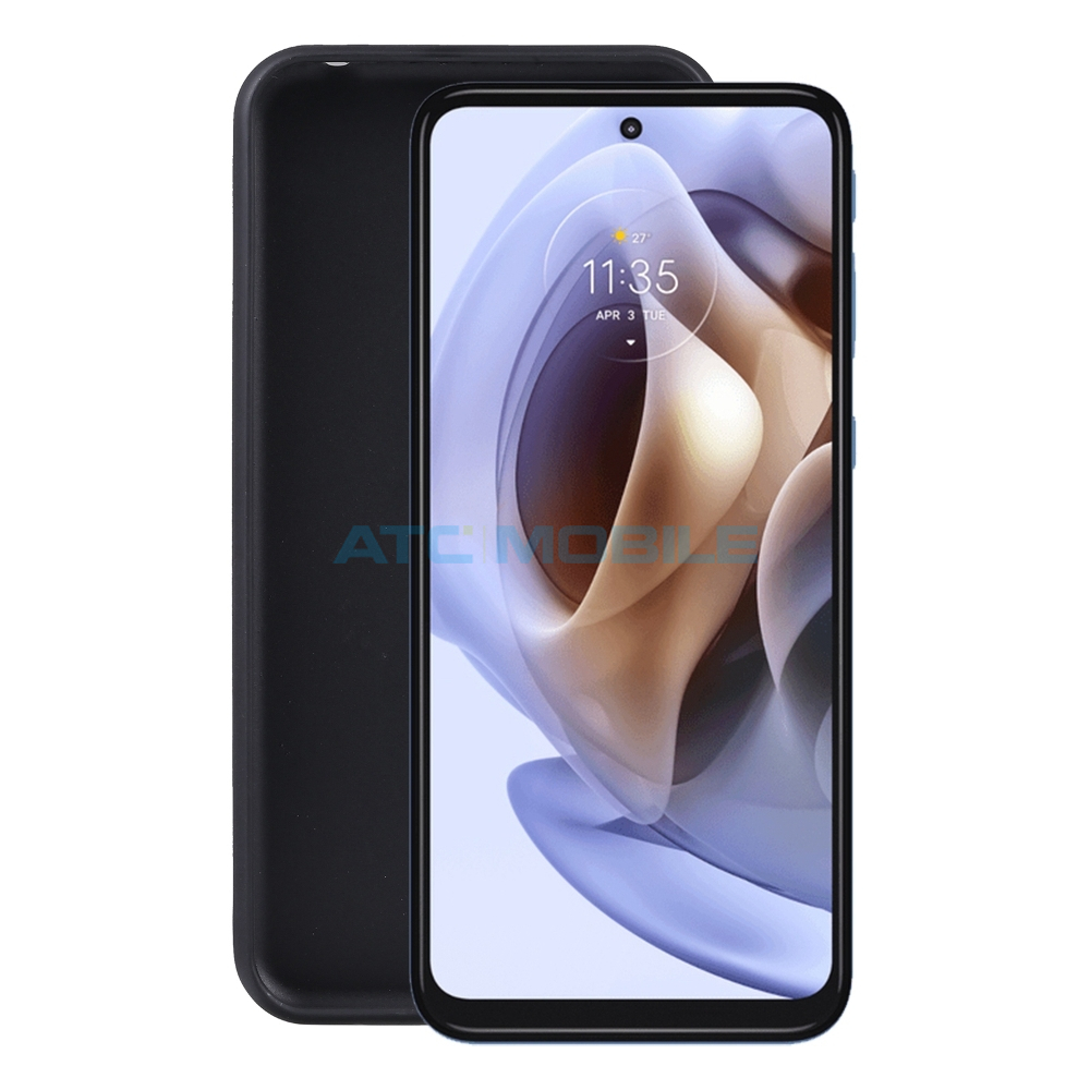 ATC-GEL-MMG22BK Tvrzen&eacute; sklo Shield4U Motorola Moto E30, E40, G22 Full-Glue čern&eacute; 2,5D