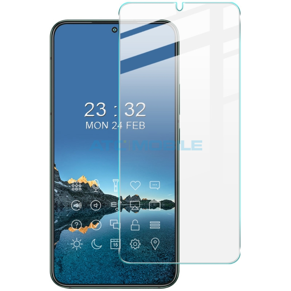 ATC-GLASS-SGS901 Zadní kryt Samsung Galaxy S22 5G (SM-S901B) černý