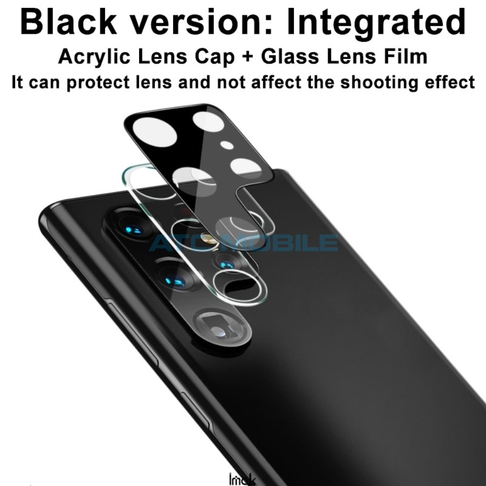 ATC-GLASS-SGS908RCBK Zadní kryt Samsung Galaxy S22 Ultra 5G (SM-S908B) černý (Phantom Black)