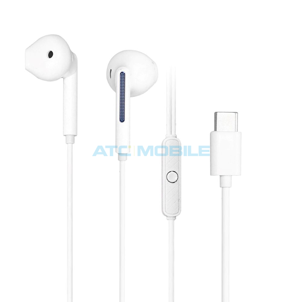 Sluchátka AWEI PC-7T s USB-C mikrofonem bílá Sluchátka AWEI PC-7T s USB-C mikrofonem bílá
