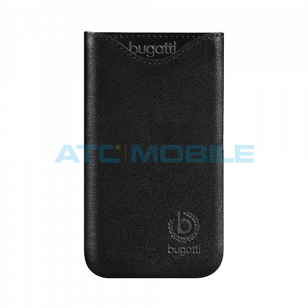 Pouzdro bugatti SlimFit kožené Nokia Lumia 925, černé Pouzdro bugatti SlimFit kožené Nokia Lumia 925, černé