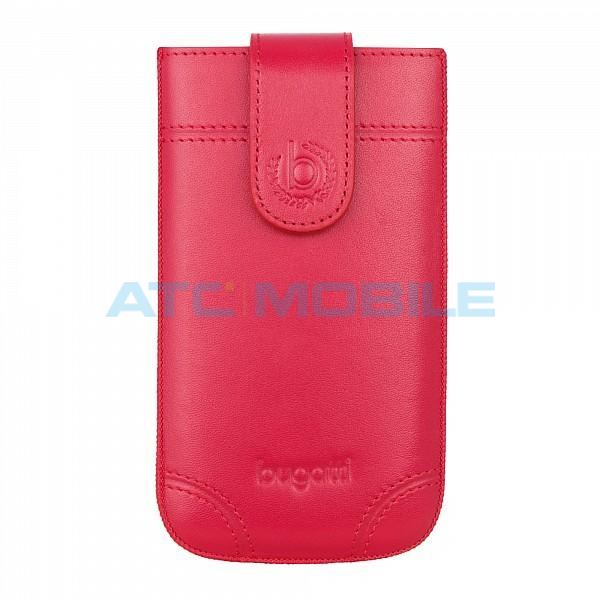 Pouzdro bugatti SlimCase Dublin, kůže, ML (7,0 x 12,8cm) červené Pouzdro bugatti SlimCase Dublin, kůže, ML (7,0 x 12,8cm) červené