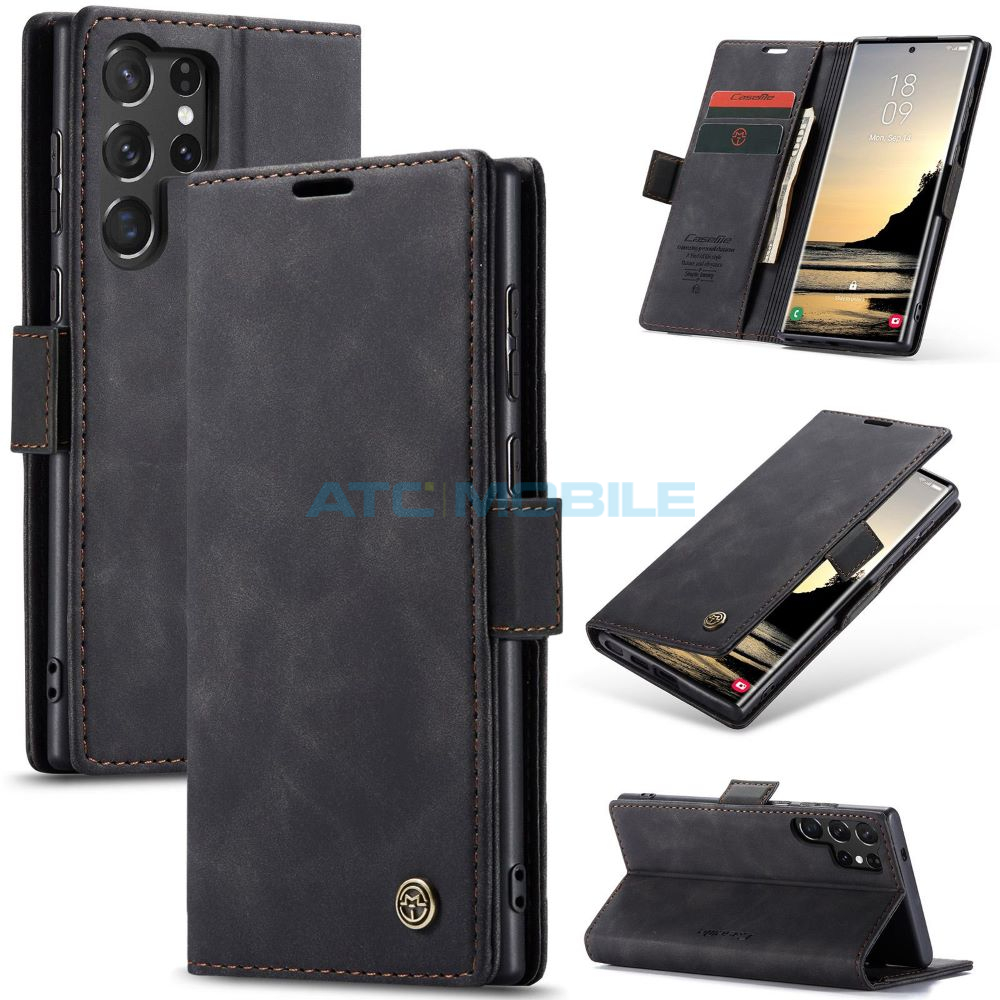 CASEME-SGS938BK Pouzdro CaseMe Book Samsung Galaxy S25 Ultra 5G (SM-S938B) světle hněd&eacute;