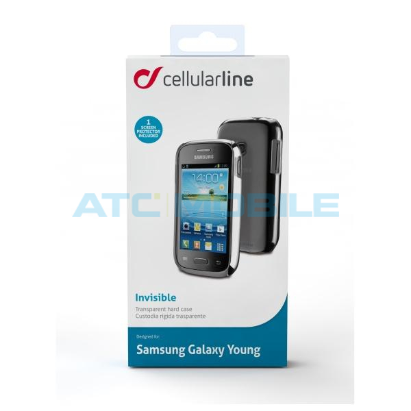CL-INVISIBLECGALYOUNG Fólie CELLY Samsung Galaxy Young (S6310) - lesklá (2ks)