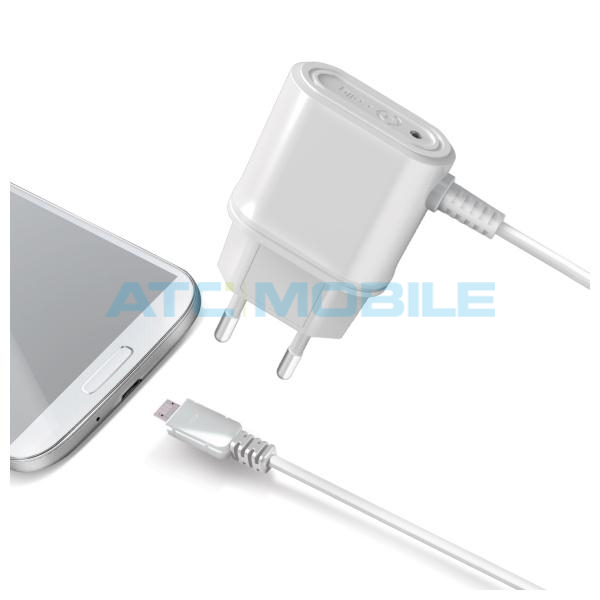 CELLY cestovní nabíječka microUSB (1A) bílá CELLY cestovní nabíječka microUSB (1A) bílá