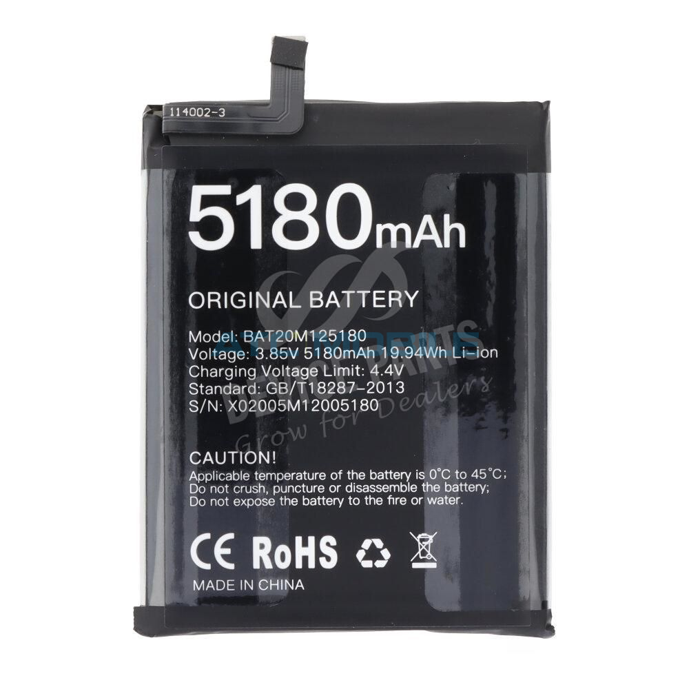 BAT20M125180-OEM Zadní hlavní kamera Doogee S58 Pro
