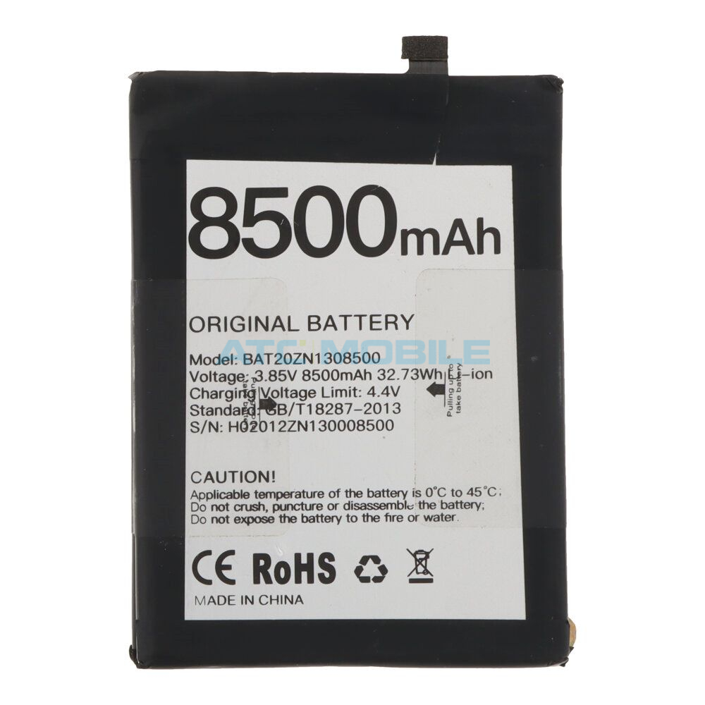 BAT20ZN1308500 Silikonov&yacute; kryt Shield4U Doogee S86, S86 Pro čern&yacute;