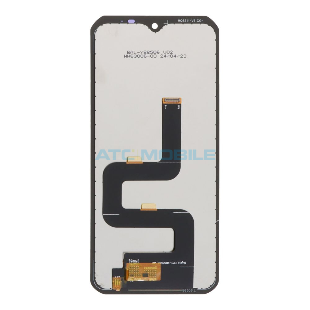 DG-S88P-LCDBK_1 Pouzdro Shield4U Doogee S88 Pro, S88 Plus Magnetic Buckle Texture otevírací černé