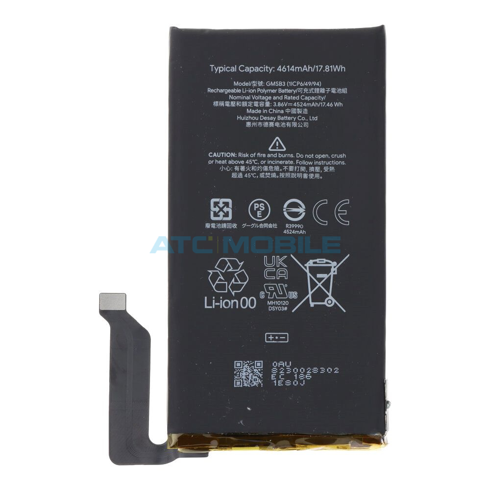 GMSB3 Displej + dotyk Google Pixel 6 (Service Pack) - G949-00175-01