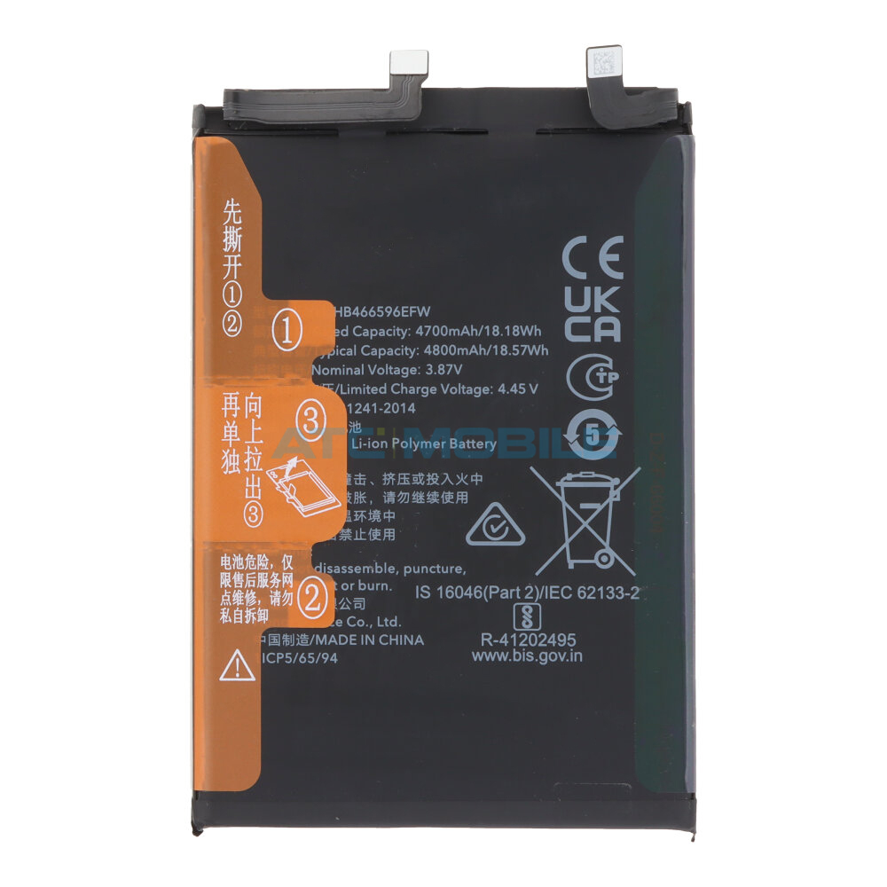HB466596EFW-OEM Displej + dotyk + kryt Honor Magic4 Lite 5G (ANY-LX1, ANY-NX1) modrý