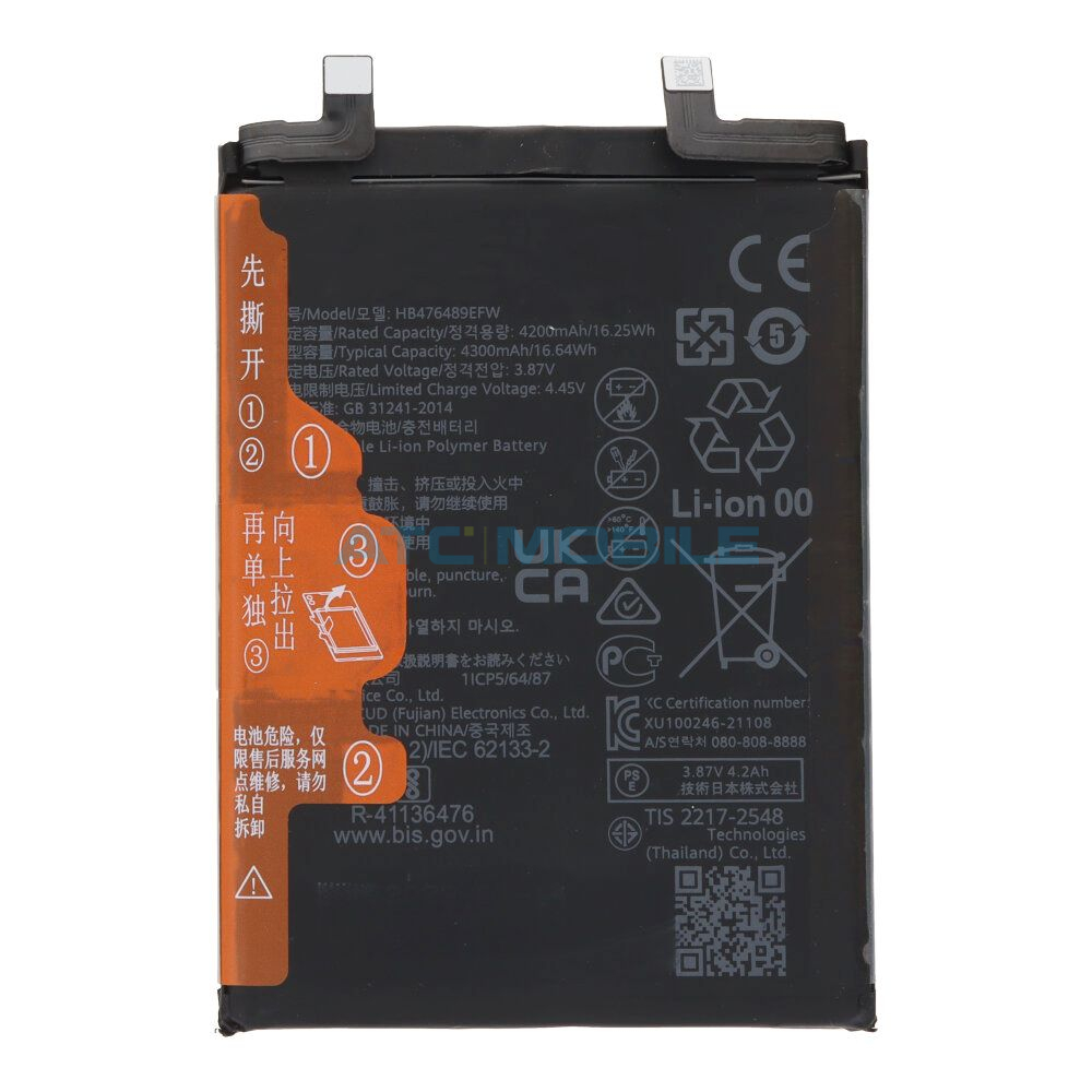 HB476489EEW-OEM Tvrzené sklo 3D PINWUYO Honor 50 černé