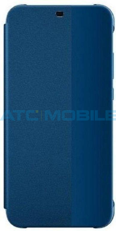 Pouzdro Huawei P30 Lite (MAR-LX1) S-View, modré, originální Pouzdro Huawei P30 Lite (MAR-LX1) S-View, modré, originální