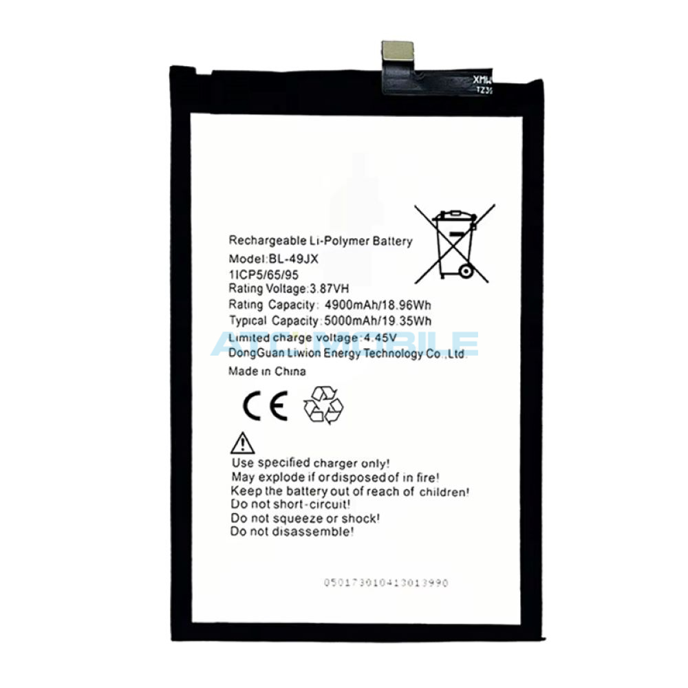 BL-49JX-OEM Displej + dotyk + kryt Infinix Hot 30 (X6831), černý