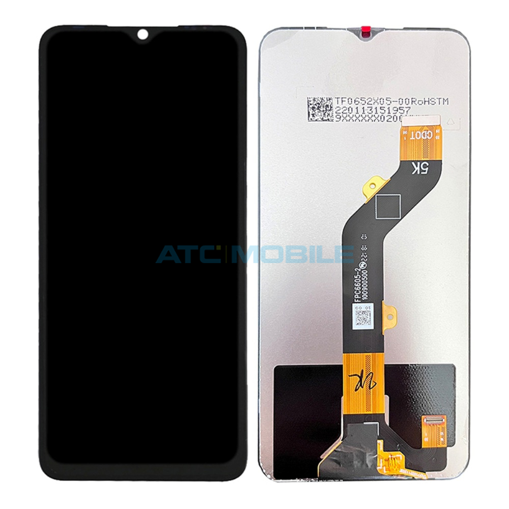 INF-H20i-LCD Pouzdro Shield4U Infinix Hot 20i (X665E) Diamond Texture otevírací, modrý