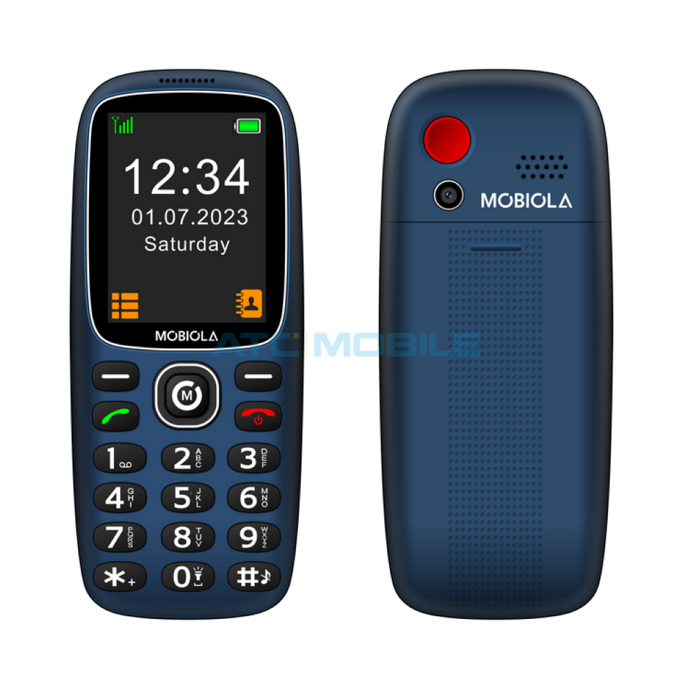 MOBIOLA-MB3120BL Pouzdro typu kapsa Mobiola MB3200i, MB3120, Nokia 230 červené