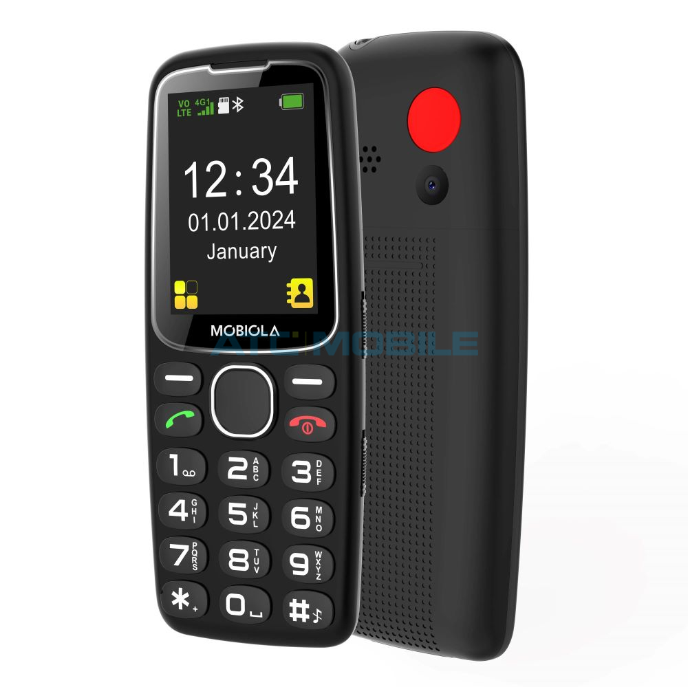 MOBIOLA-MB4120BK Pouzdro typu kapsa Mobiola MB2400, MB3120, MB3200i, MB4120, MB4280, Nokia 230 čern&eacute;