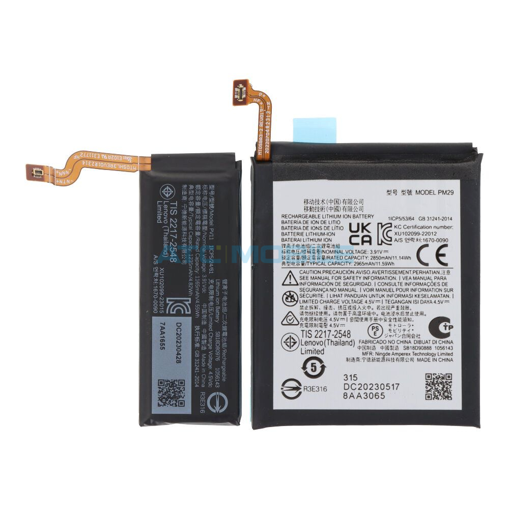 PV11 Displej + dotyk (vnější) Motorola Razr 40 (XT2323) - 5D68C22833