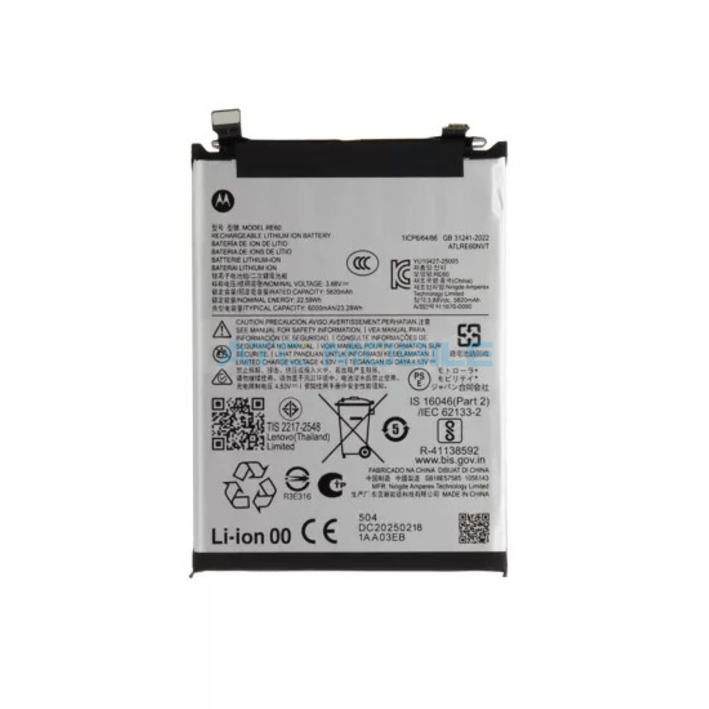 RE60 Lepení krytu baterie Motorola Edge 60 Pro (XT2507) - 5D78C30147 (Service Pack)