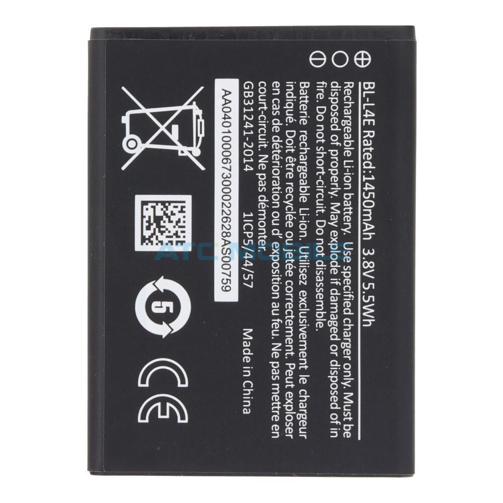 Baterie Nokia BL-L4E Nokia 2660 4G, 8210 4G 1450mAh OEM Baterie Nokia BL-L4E Nokia 2660 4G, 8210 4G 1450mAh OEM