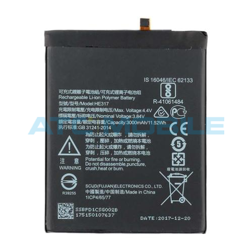 HE317-BULK MicroUSB modul Nokia 6 (TA-1021, TA-1033)