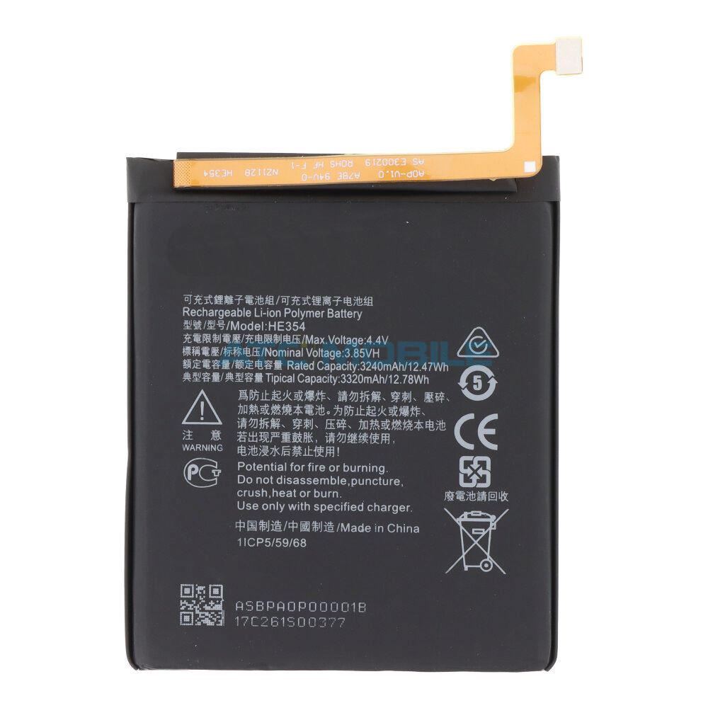 Baterie Nokia HE354 3320 mAh OEM + lepení Baterie Nokia HE354 3320 mAh OEM + lepení