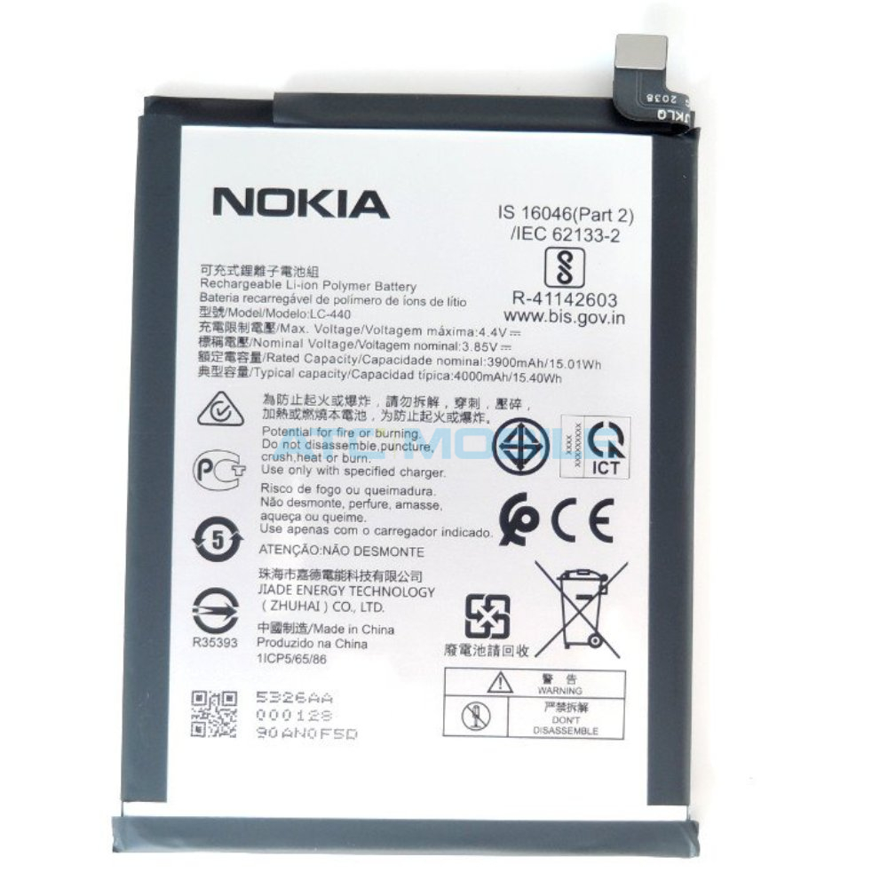 Baterie Nokia LC-440 4000 mAh (Nokia 5.3) OEM Baterie Nokia LC-440 4000 mAh (Nokia 5.3) OEM