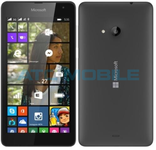 Microsoft Lumia 535 DualSIM CZ, barva černá (Black) Microsoft Lumia 535 DualSIM CZ, barva černá (Black)