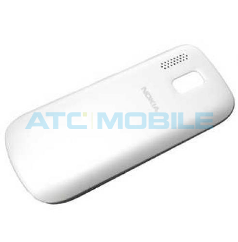 N203-BKTOWHITE Střední kryt Nokia Asha 203, bílý - 0259800, originální