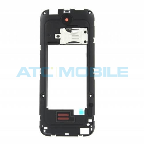 Střední kryt Nokia 225 DualSIM černý (Black) - 02507G9 Střední kryt Nokia 225 DualSIM černý (Black) - 02507G9