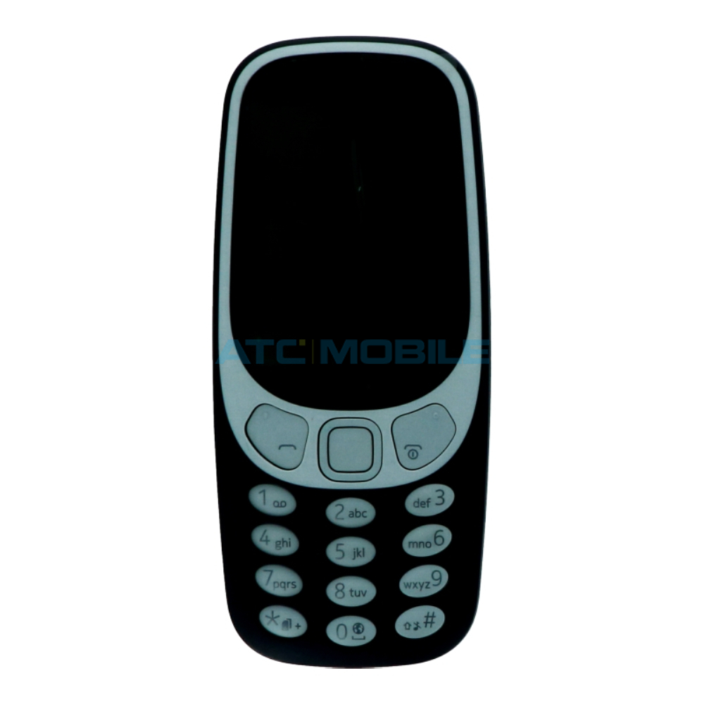 N331017-KTOBK Předn&iacute;, zadn&iacute; kryt a kl&aacute;vesnice Nokia 3310 (2017) červen&yacute;