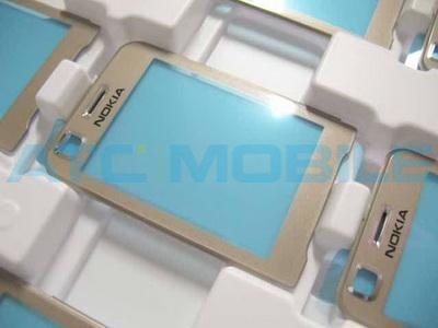 N6120-NSDOBEIGE Sklíčko LCD Nokia 6120 Classic modré - 0269913
