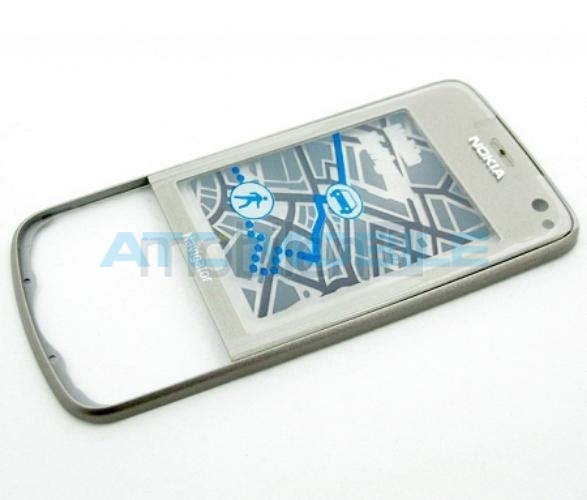 N6210-PKTOGREY Střední kryt Nokia 6210 Navigator šedý, originální - 0252006