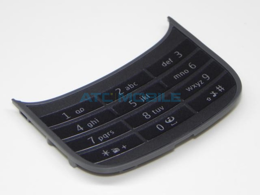 NC2-02-KPDOBLACK Středn&iacute; kryt Nokia C2-02 čern&yacute; (Chrome Black), origin&aacute;ln&iacute; - 0258615