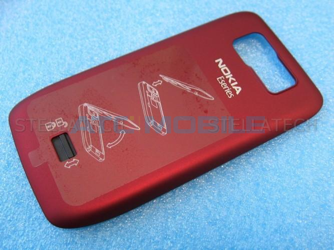 Kryt baterie Nokia E63 červený (Ruby Red), originální - 0253383 Kryt baterie Nokia E63 červený (Ruby Red), originální - 0253383