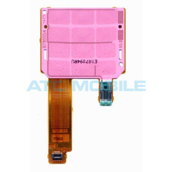 NE65-PCBFOB Přední kryt Nokia E65 černý (Black), originální - 0250024