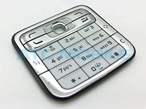 Klávesnice telefonu Nokia N-73 barva stříbrná (Silver Grey) Klávesnice telefonu Nokia N-73 barva stříbrná (Silver Grey)