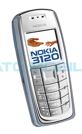 Telefon Nokia 3120, samostatný, neblokovaný, barva modrá (Iron Blue) Telefon Nokia 3120, samostatný, neblokovaný, barva modrá (Iron Blue)