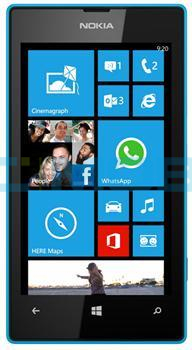 Nokia Lumia 520 CZ, barva azurová (Cyan) Nokia Lumia 520 CZ, barva azurová (Cyan)
