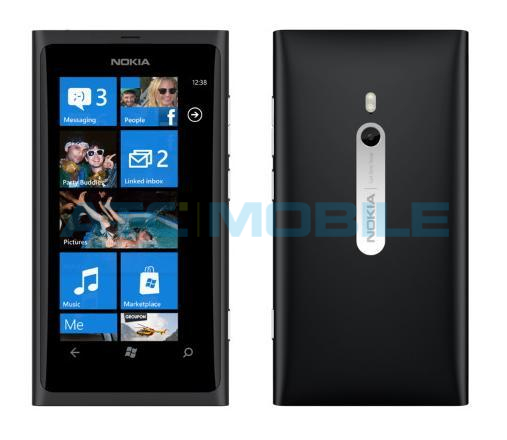 Nokia Lumia 800 CZ, barva černá (Black) Nokia Lumia 800 CZ, barva černá (Black)