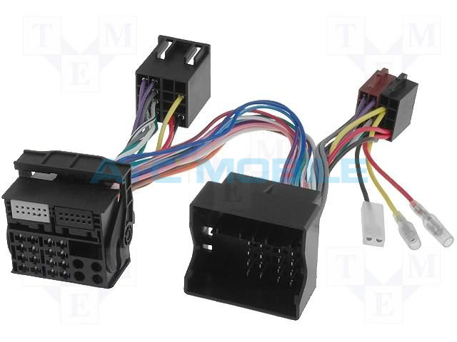 Adaptér pro HF sadu ISO/Renault s plně osazeným FAKRA (MOST) konektorem (40pin) Adaptér pro HF sadu ISO/Renault s plně osazeným FAKRA (MOST) konektorem (40pin)
