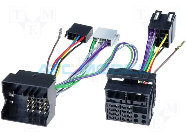 Adaptér pro HF sadu ISO/Peugeot, Citroen, Fiat, Toyota Adaptér pro HF sadu ISO/Peugeot, Citroen, Fiat, Toyota