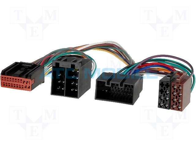 Adaptér pro HF sadu ISO/Rover, Jaguar Adaptér pro HF sadu ISO/Rover, Jaguar