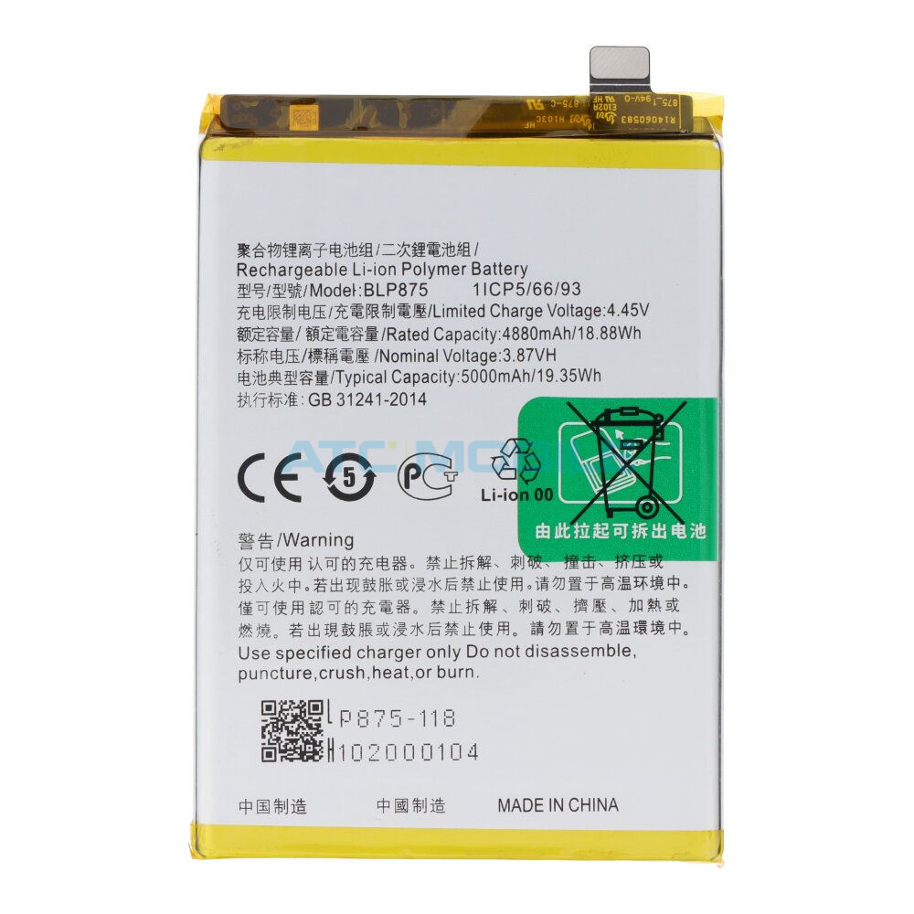 BLP875-OEM Pouzdro Book Realme 9 5G (RMX3474) otevírací černé